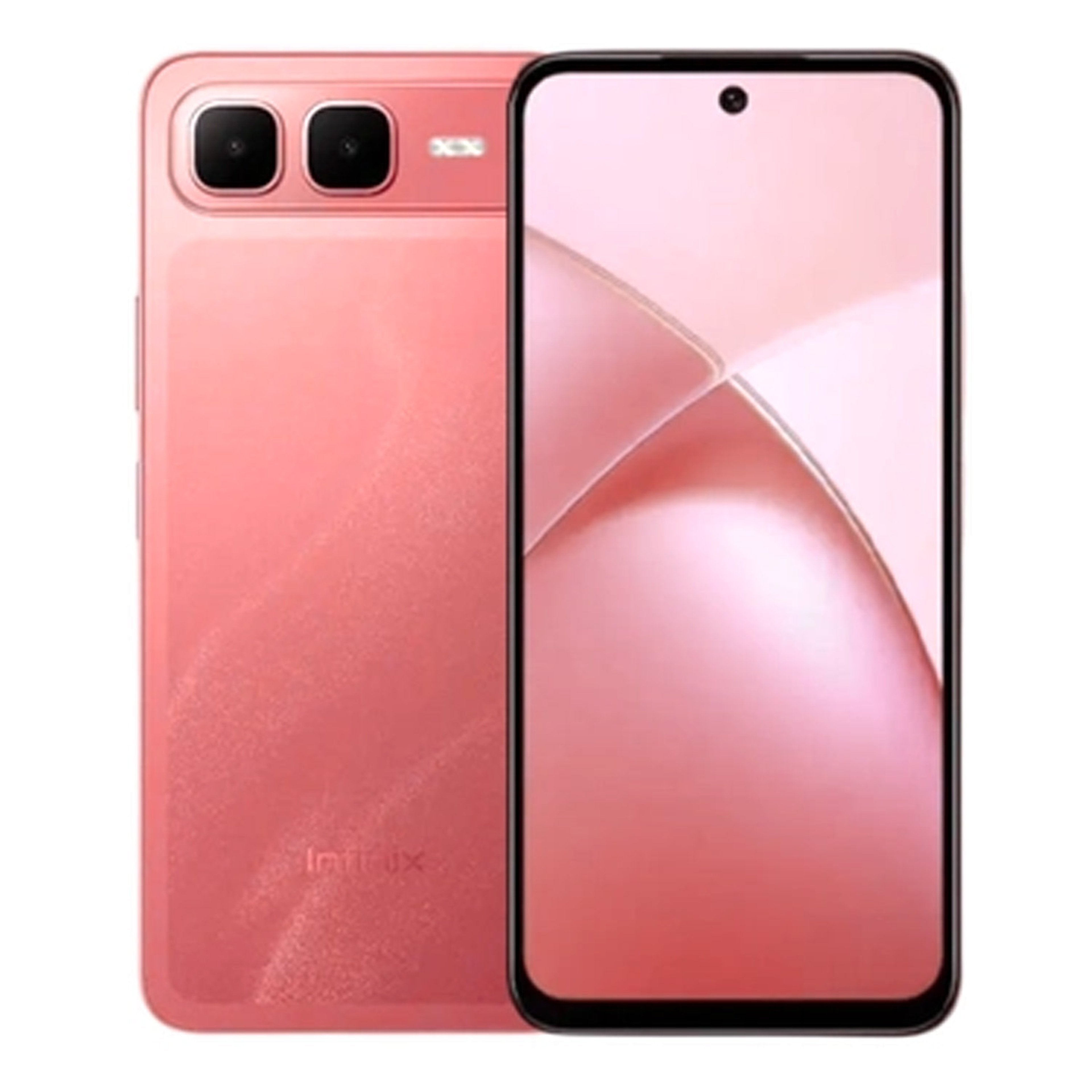 Infinix Smart 10 Plus 4G Smartphone, 4 GB RAM, 128 GB Storage, Ruby Red, X6725B