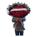 Red roses bouquet