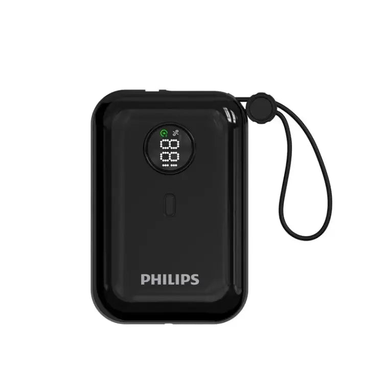 Philips 10000mah Mini Power Bank - Black